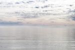 Silver Ocean 11 | Oil And Acrylic Painting in Paintings by Irena Orlov. Item made of canvas
