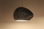 Claylight Tune | Chandeliers by lightexture. Item made of wood with ceramic works with boho & minimalism style