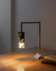 Lamp/Two GREEN, Colour Ed. Limited Edition | Table Lamp in Lamps by Formaminima. Item composed of brass and marble in contemporary style