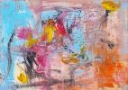 "Land" | Oil And Acrylic Painting in Paintings by Shirly Maimom Art. Item composed of canvas and synthetic