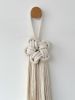 KNOT 005 | Rope Sculpture Wall Hanging | Wall Sculpture in Wall Hangings by Ana Salazar Atelier. Item made of oak wood with cotton works with contemporary & country & farmhouse style