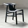 Chair 1901 - BLACK | Dining Chair in Chairs by Espina Corona | Buenos Aires in Buenos Aires. Item made of wood with leather works with contemporary style