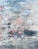 Morning Fog | Oil And Acrylic Painting in Paintings by Ana Carolina Mönnaco. Item made of paper works with contemporary & coastal style