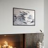 Floating in light | Oil And Acrylic Painting in Paintings by Francesca Borgo. Item made of wood & aluminum compatible with minimalism and contemporary style