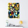 Abstract 4538 | Prints in Paintings by Petra Trimmel. Item composed of wood and canvas