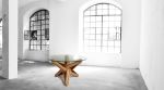"Lock"   bamboo coffee table | Tables by JAN PAUL | Private Residence - Maastricht, Netherlands in Maastricht. Item composed of bamboo & glass compatible with mid century modern and contemporary style