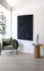 Abstract Wall Hanging, Modern Wood Art, Textured Art, | Wall Sculpture in Wall Hangings by Blank Space Studios. Item made of oak wood & stone compatible with boho and eclectic & maximalism style