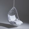 Studio Stirling - Nest Egg for Rotwein + Blake | Swing Chair in Chairs by Studio Stirling | BLVD 425 in Jersey City. Item made of steel works with minimalism & modern style