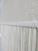 Circle wool macrame - Blanc Circle | Tapestry in Wall Hangings by Kat | Home Studio. Item composed of cotton & fiber compatible with boho and minimalism style