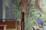 Jungle wallpaper | Wall Treatments by ELISABETH RUIJGROK | Sauna Devarana in 's-Hertogenbosch. Item composed of paper