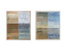 Skybound - Commission | Mixed Media in Paintings by Jessie Bloom Studio. Item composed of cotton compatible with mid century modern and contemporary style