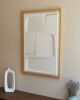 No. 109 Japandi Plaster Wall Relief - Scandinavian Decor | Wall Sculpture in Wall Hangings by Joseph A