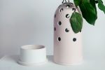 Fly's Eye Vase | big / pink | Vases & Vessels by Krafla | Krafla Studio in Kraków