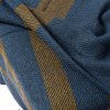 Pure YAK wool throw_blue corn | Linens & Bedding by olivier moravik