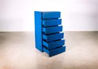 Baccello Custom Modern Modular Rosewood Drawer Units | Storage Stand in Storage by Costantini Designñ. Item composed of wood