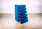 Baccello Custom Modern Modular Rosewood Drawer Units | Storage Stand in Storage by Costantini Design. Item composed of wood
