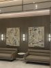 2 Commissioned Paintings 2021 | Oil And Acrylic Painting in Paintings by Alice Lipping | Skyline Tower in Queens. Item composed of canvas & synthetic