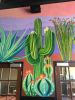 Havasu Desert Mural | Murals by Rachel Kaiser Art | The KAWS in Lake Havasu City. Item made of synthetic