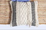 Grace Artisanal Weave Handloom Cushion Cover_ Handcrafted | Pillows by Humanity Centred Designs. Item made of cotton works with boho & minimalism style