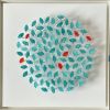 Petals of Joy | Wall Sculpture in Wall Hangings by Carrie Gustafson. Item made of steel with glass