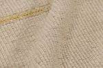 Rug & Kilim’s Accent Kilim, Square Rug with Textural Cream | Area Rug in Rugs by Rug and Kilim