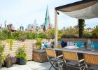 Brooklyn Heights Roof Deck Project | Interior Design by Laurie Blumenfeld Design