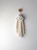 KNOT 007 | Rope Sculpture Wall Hanging | Wall Sculpture in Wall Hangings by Ana Salazar Atelier. Item composed of oak wood & cotton compatible with boho and country & farmhouse style