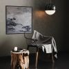 When I met you | Oil And Acrylic Painting in Paintings by Francesca Borgo. Item made of aluminum with synthetic works with minimalism & contemporary style
