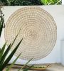 Transform Your Space with CHABKA's Natural Palm Fiber Spide | Tapestry in Wall Hangings by LA FIBRE ARTISANALE. Item made of cotton with fiber works with minimalism & contemporary style