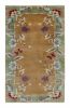 Rug & Kilim’s Chinese Art Deco Rug In Brown with Colorful | Area Rug in Rugs by Rug and Kilim