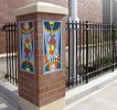 The Circus, PS 273 Queens Ceramic Tile | Public Art by Janet Morgan | Public School 273 in Queens