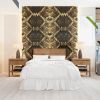 Burnished Scales Wallpaper | Wall Treatments by Ri Anderson. Item made of synthetic