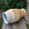 BMix Textured Wood Fired Vase | Vases & Vessels by Jill Spawn Ceramics. Item made of ceramic