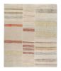 Rug & Kilim’s Patchwork Kilim Runner in Polychromatic Stripe | Area Rug in Rugs by Rug and Kilim