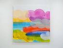 A Playground | Oil And Acrylic Painting in Paintings by Claire Desjardins. Item composed of canvas and synthetic