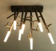 newGROWTH2 Flush Mount | Pendants by CP Lighting. Item composed of brass & synthetic