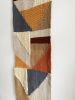 Diamonds & Rust #1 | Tapestry in Wall Hangings by Dörte Bundt. Item made of cotton works with boho & mid century modern style