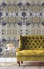 Blueberry Crumble Wallpaper in Violet | Wall Treatments by Eso Studio Wallpaper & Textiles. Item made of paper works with boho & country & farmhouse style