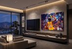 59.1" Kobe Bryant #24 Original Impasto Oil Painting Art | Oil And Acrylic Painting in Paintings by Dynasty Artisan. Item made of linen works with contemporary & modern style
