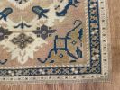 Hand-woven Turkish Rug Doormat| 2.2 x 2.2 | Small Rug in Rugs by Wool and Rug. Item made of wool compatible with boho and contemporary style