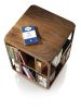 Revolving Bookcase, 'Ariel' | Book Case in Storage by Heliconia Design. Item made of oak wood