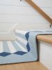 Handwoven Woolen Runner Rug | Rugs by Evergreen Carpets. Item made of wool works with boho & minimalism style