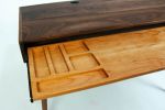 The Roland | Desk in Tables by Curly Woods. Item made of maple wood works with mid century modern style