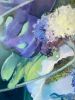 Morning Light-hydrangea painting | Oil And Acrylic Painting in Paintings by Christiane Papé. Item composed of canvas and synthetic