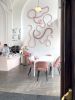 Ropes No. 1 | Embroidery in Wall Hangings by Meg Morrison | Quirk Hotel Richmond in Richmond. Item made of cotton & fiber compatible with minimalism and contemporary style