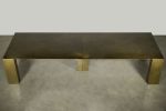 Modern Bronze Dining Table from Costantini, Alonzo | Tables by Costantini Design. Item composed of bronze in modern style