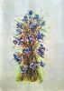 wild flowers 3 | Oil And Acrylic Painting in Paintings by Olena K. Item composed of paper in contemporary or modern style