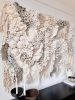 Custom Coral Textile Wall Sculpture Large Fiber Art - SHORE | Tapestry in Wall Hangings by Anna Baranova Art. Item composed of cotton and fiber in contemporary or modern style