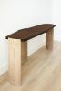 Sculpted Slab Console Table | Tables by Wooden Imagination. Item compatible with mid century modern and coastal style