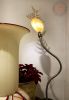 Fish Bone Lamp | Table Lamp in Lamps by Anchor Bend Glassworks. Item made of steel & glass compatible with coastal style